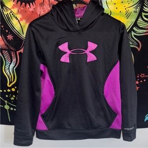 Under Armour Black and Pink Jacket